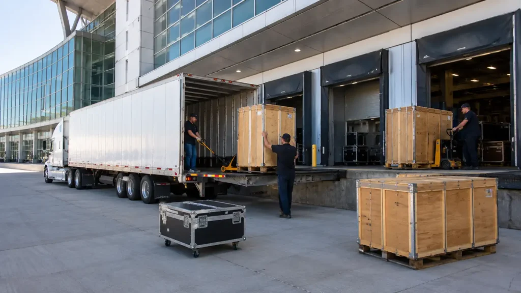 fast trade show shipping company