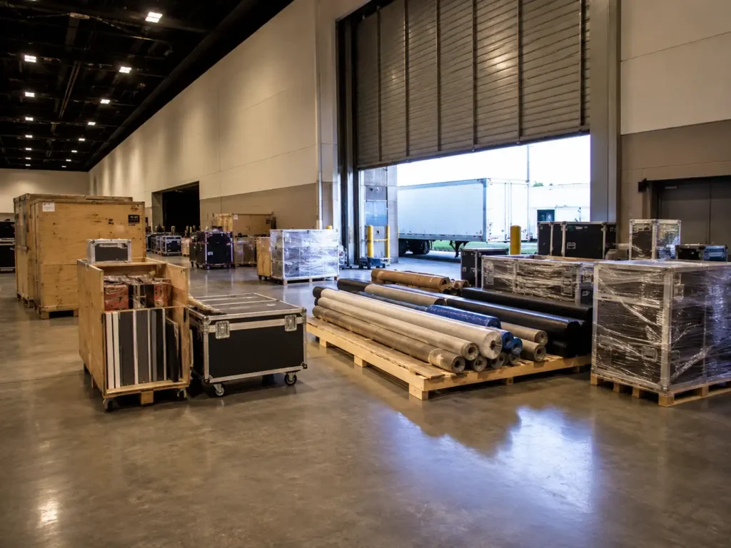 ship trade show materials to and from colorado